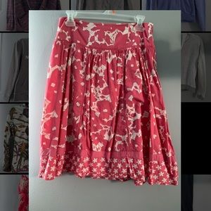 Floral skirt